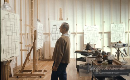 Roy Lichtenstein, Plus and Minus Paintings, 1988. photo©Bob Adelman Estate, artworks ©Estate of Roy Lichtenstein. Roy Lichtenstein, Plus and Minus Paintings, 1988. photo©Bob Adelman Estate, artworks ©Estate of Roy Lichtenstein.