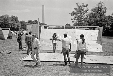 Poor peoples march, Washington D.C. 1968.