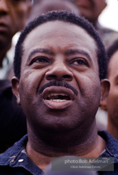 Reverand Abernathy, a leader of the Poor Peoples March,in 
