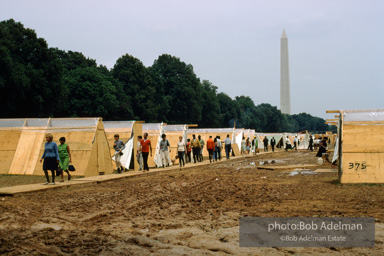 Poor peoples march, Washington D.C. 1968.