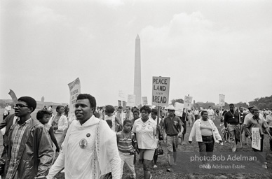 Poor peoples march, Washington D.C. 1968.