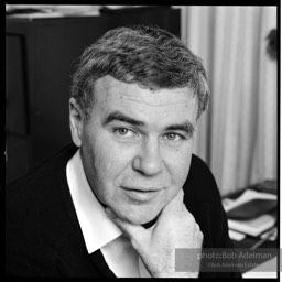 Raymond Carver in his study, Stracuse, New York, 1984.