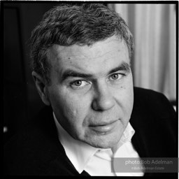 Raymond Carver in his study, Stracuse, New York, 1984.