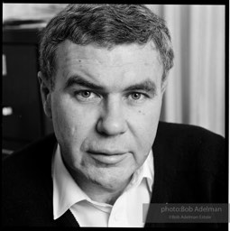 Raymond Carver in his study, Stracuse, New York, 1984.