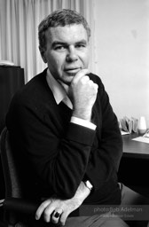 Raymond Carver in his study, Stracuse, New York, 1984.