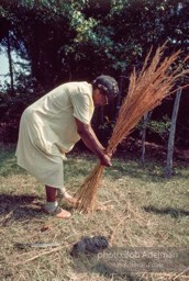 Straw broom- From the LIFE magazine story Artists of the Black Belt, 1983.