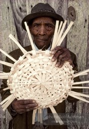 Basket Maker, Ben Jones - From the LIFE magazine story Artists of the Black Belt, 1983.