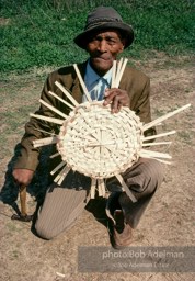 Basket Maker, Ben Jones - From the LIFE magazine story Artists of the Black Belt, 1983.