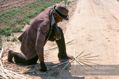 Basket Maker, Ben Jones - From the LIFE magazine story Artists of the Black Belt, 1983.