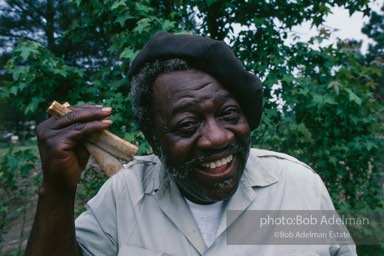 Bone knocker Arthur Tucker, Starkville, Mississippi 1988- Bone knocker Arthur Tucker, Starkville, Mississippi 1988-