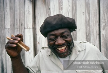 Bone knocker Arthur Tucker, Starkville, Mississippi 1988- Bone knocker Arthur Tucker, Starkville, Mississippi 1988-
