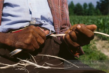 Basket Maker, Ben Jones - From the LIFE magazine story Artists of the Black Belt, 1983.