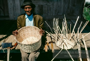 Basket Maker, Ben Jones - From the LIFE magazine story Artists of the Black Belt, 1983.