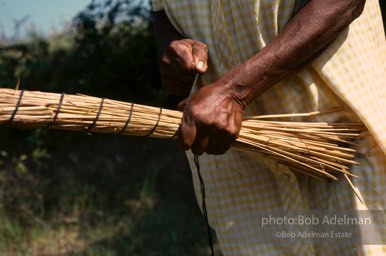 Straw broom- From the LIFE magazine story Artists of the Black Belt, 1983.