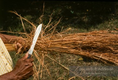 Straw broom- From the LIFE magazine story Artists of the Black Belt, 1983.