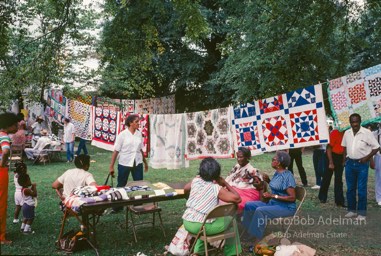 Quilting - From the LIFE magazine story Artists of the Black Belt, 1983.