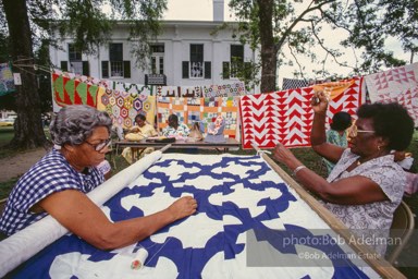 Quilting - From the LIFE magazine story Artists of the Black Belt, 1983.