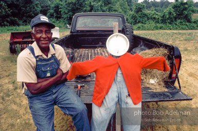 Keeps the crows away. - Scarecrow. From the LIFE magazine story Artists of the Black Belt, 1983.