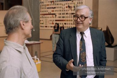 Roy Lichtenstein. Tel Aviv Mural, 1989. - photo©Bob Adelman Estate/Artwork ©Estate of Roy Lichtenstein.