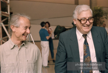 Roy Lichtenstein. Tel Aviv Mural, 1989. - photo©Bob Adelman Estate/Artwork ©Estate of Roy Lichtenstein.