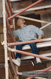 Roy Lichtenstein. Tel Aviv Mural, 1989. - photo©Bob Adelman Estate/Artwork ©Estate of Roy Lichtenstein.