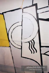 Roy Lichtenstein. Tel Aviv Mural, 1989. - photo©Bob Adelman Estate/Artwork ©Estate of Roy Lichtenstein.