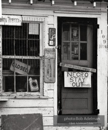 Store,  Sumter,  South Carolina.  1962