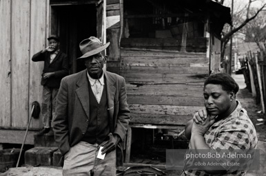 Couple outside their home, Sumter, SC 1962
