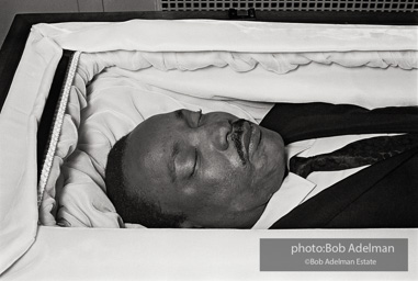 The body of Martin Luther King, Jr,, on view at Sisters Chapel, Spelman College, Atlanta 1968. The body of Martin Luther King, Jr,, on view at Sisters Chapel, Spelman College, Atlanta 1968.