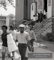 Birmingham 1963
Children marchers emerging from 16th St Baptist Church, Birmingham 1963