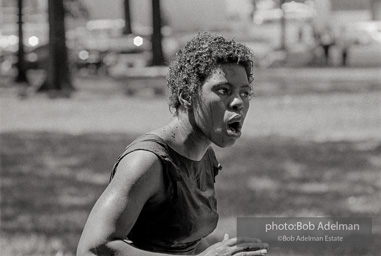 Hell, no!: A downed onlooker rises up enraged, It was often difficult for firemen to distinguish between protesters and bystanders. Consequently innocent people were sometimes hosed down. Birmingham, Alabama. 1963 Hell, no!: A downed onlooker rises up enraged, It was often difficult for firemen to distinguish between protesters and bystanders. Consequently innocent people were sometimes hosed down. Birmingham, Alabama. 1963