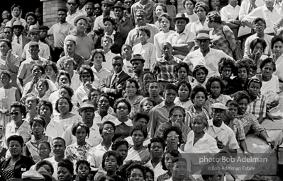 Onlookers on the steps of the 16th St. Baptist Church, Birmingham 1963.
Many of these people were the parents of the young people participating in the Children’s March