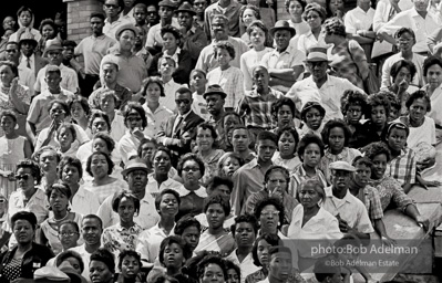 Onlookers on the steps of the 16th St. Baptist Church, Birmingham 1963.
Many of these people were the parents of the young people participating in the Children’s March Onlookers on the steps of the 16th St. Baptist Church, Birmingham 1963.
Many of these people were the parents of the young people participating in the Children’s March