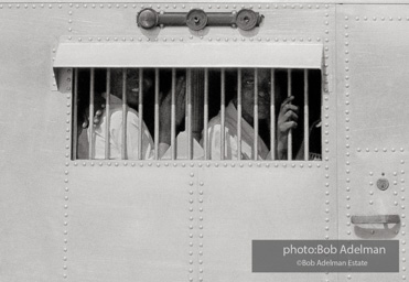 Paddy wagon with protesters arrested at Loveman’s department store, Birmingham 1963 Paddy wagon with protesters arrested at Loveman’s department store, Birmingham 1963