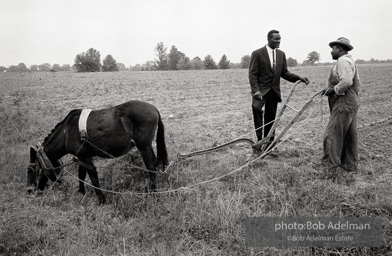 Walter J. Calhoun campaigning for sheriff of Wilcox County, AL 1966