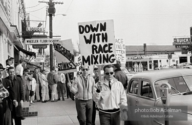 Counter-protest in Cambridge, MD 1962