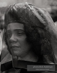 Coretta Scott King in the funeral procession from Ebenezer Baptist Church to Morehouse College, Atlanta 1968. Coretta Scott King in the funeral procession from Ebenezer Baptist Church to Morehouse College, Atlanta 1968.