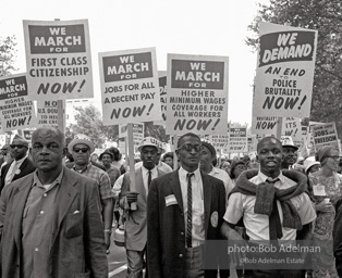 Proud determined marchers approach the Lincoln Memorial, Washington, D.C. August 28, 1963. Proud determined marchers approach the Lincoln Memorial, Washington, D.C. August 28, 1963.