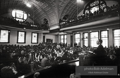 Rev. Andrew Young speaking at Brown Chapel African Methodist Episcopal Church, Selma 1965