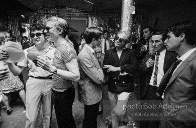 Party at Warhol's Factory. 1965.