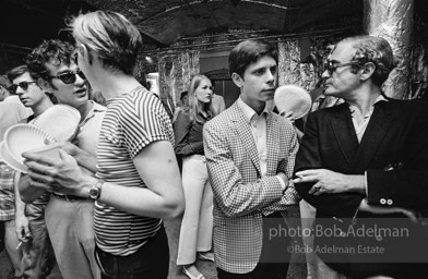 Party at Warhol's Factory. 1965.