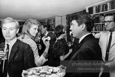 Warhol_Society party. New York City, 1965.