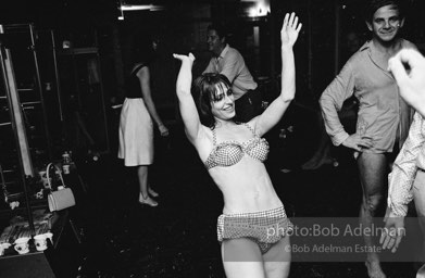 Pool party at Al Roon's Gym. New York City, 1965.