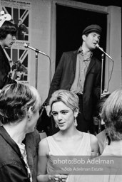 Andy Warhol, Edie Sedgwick at a New York City party, 1965.