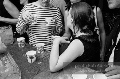 Pool party at Al Roon's Gym. New York City, 1965.