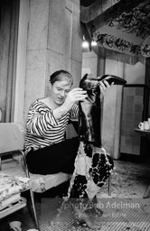 Andy Warhol empties his boots after being pushed into the pool by Edie Sedgwick. Al Roon's Gym, New York City, 1965. Andy Warhol empties his boots after being pushed into the pool by Edie Sedgwick. Al Roon's Gym, New York City, 1965.