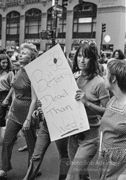 Women's Strike For Equality. New York City. August 26, 1970.