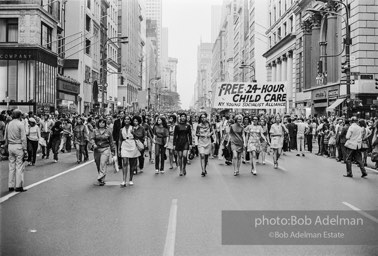 Women's Strike For Equality. New York City. August 26, 1970.