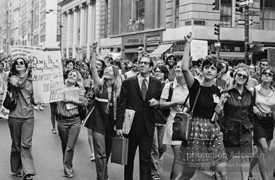 Women's Strike For Equality. New York City. August 26, 1970.