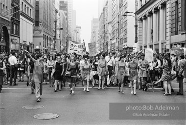 Women's Strike For Equality. New York City. August 26, 1970.